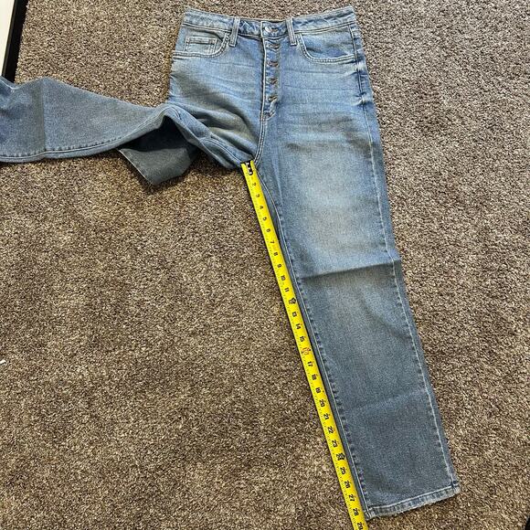 JUST BLACK DENIM Women's The Everything Straight Size 30 In Medium Denim - Picture 9 of 13